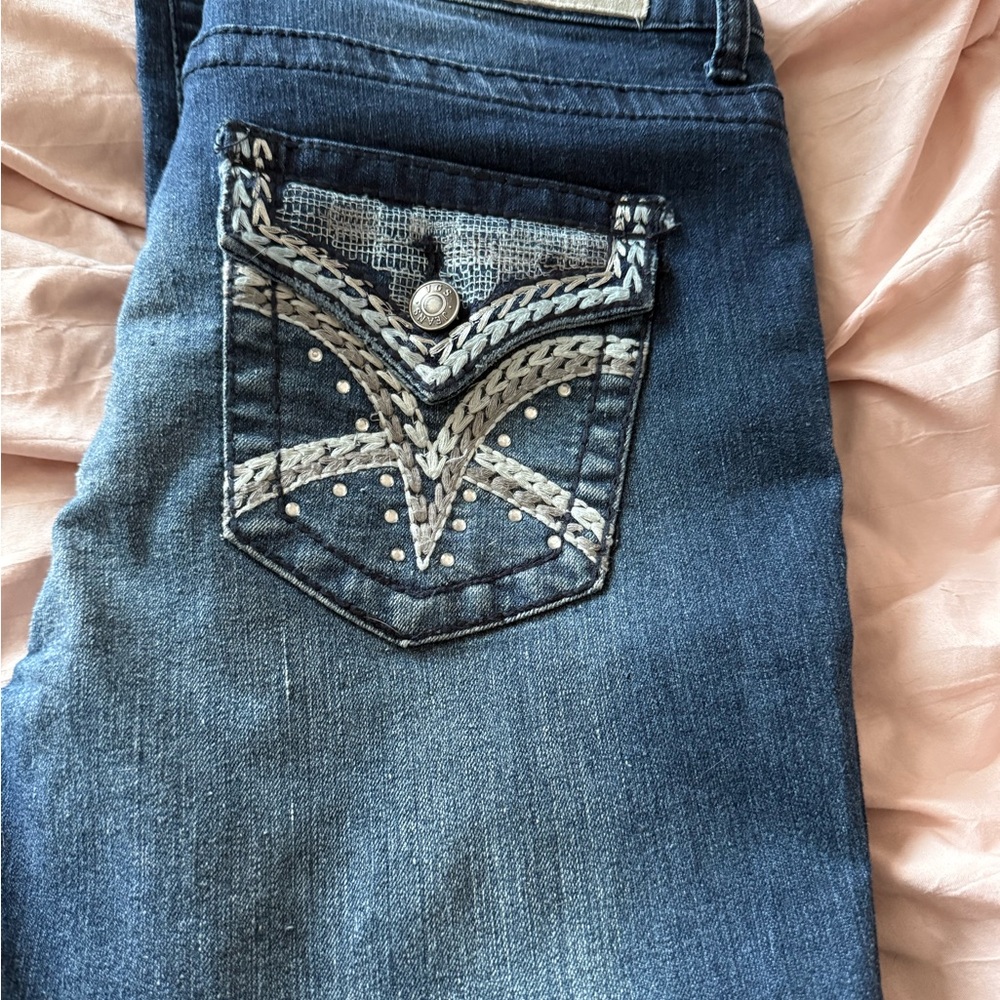 VGS Women’s Jeans Size 4 – Embroidered Pocket Bootcut Denim